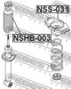 NISSA 552400M010 Protective Cap/Bellow, shock absorber